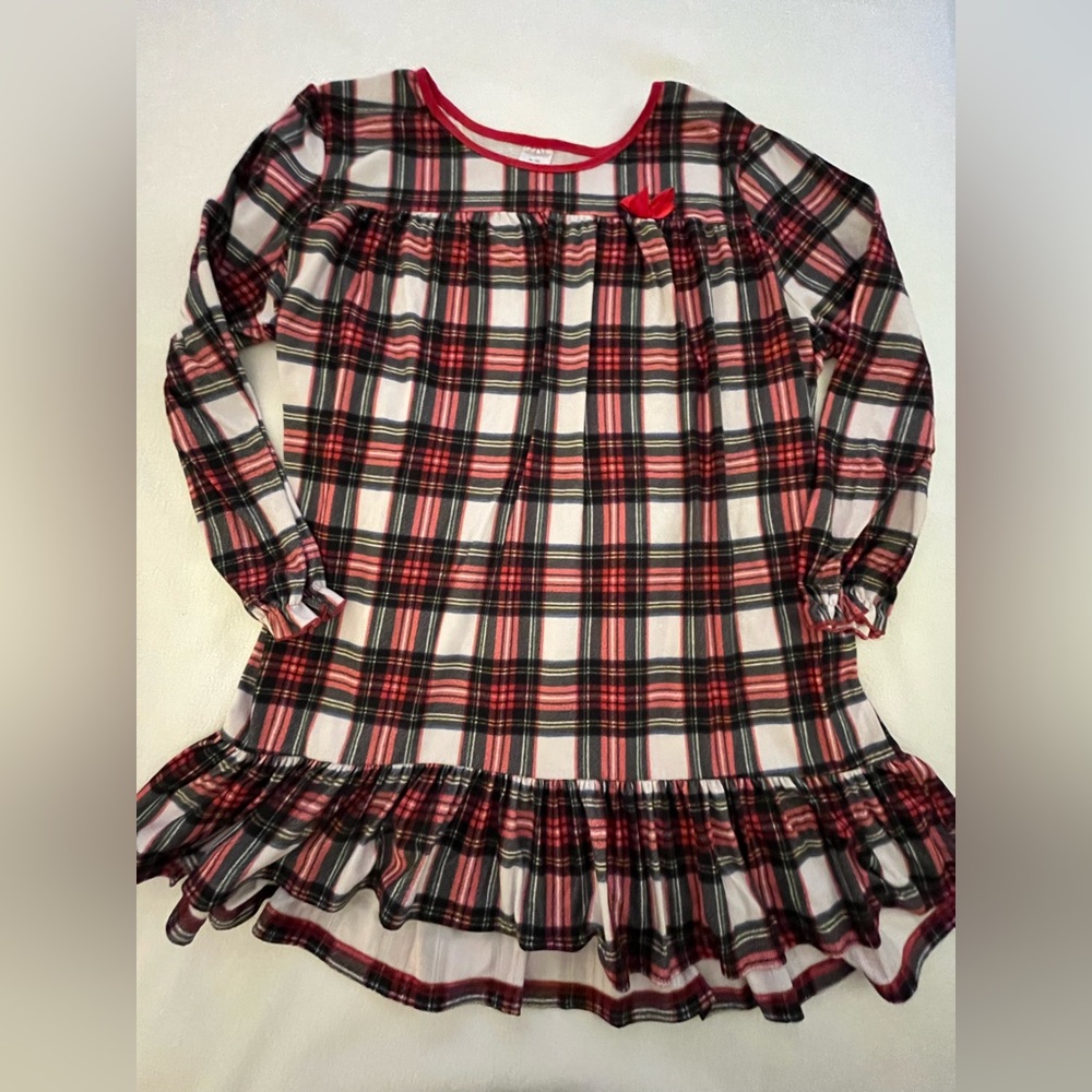 Candlesticks Mommy & Me Holiday Plaid Nightgown - Matching Set available in 3T